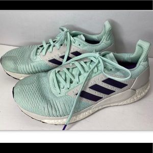 Adidas Womans Solar Glide Mint Running Shoes 8.5